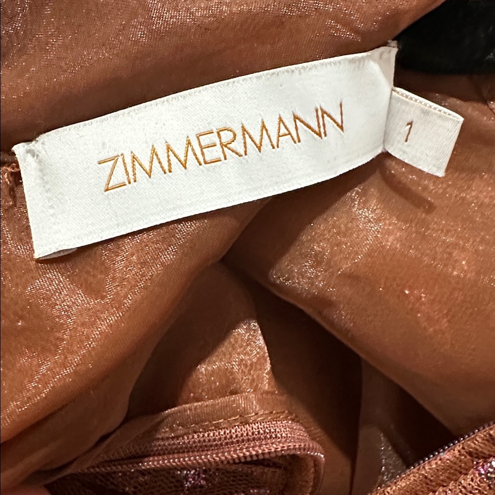 Zimmermann Brown Long Sleeve Dress - Picture 5 of 6